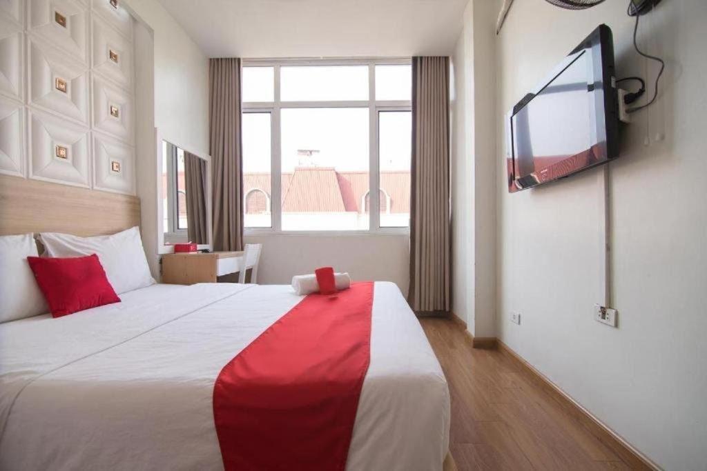 New Apart Hotel Hanoi Exteriör bild