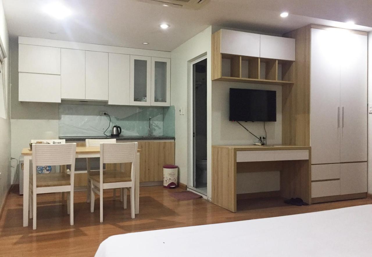 New Apart Hotel Hanoi Exteriör bild