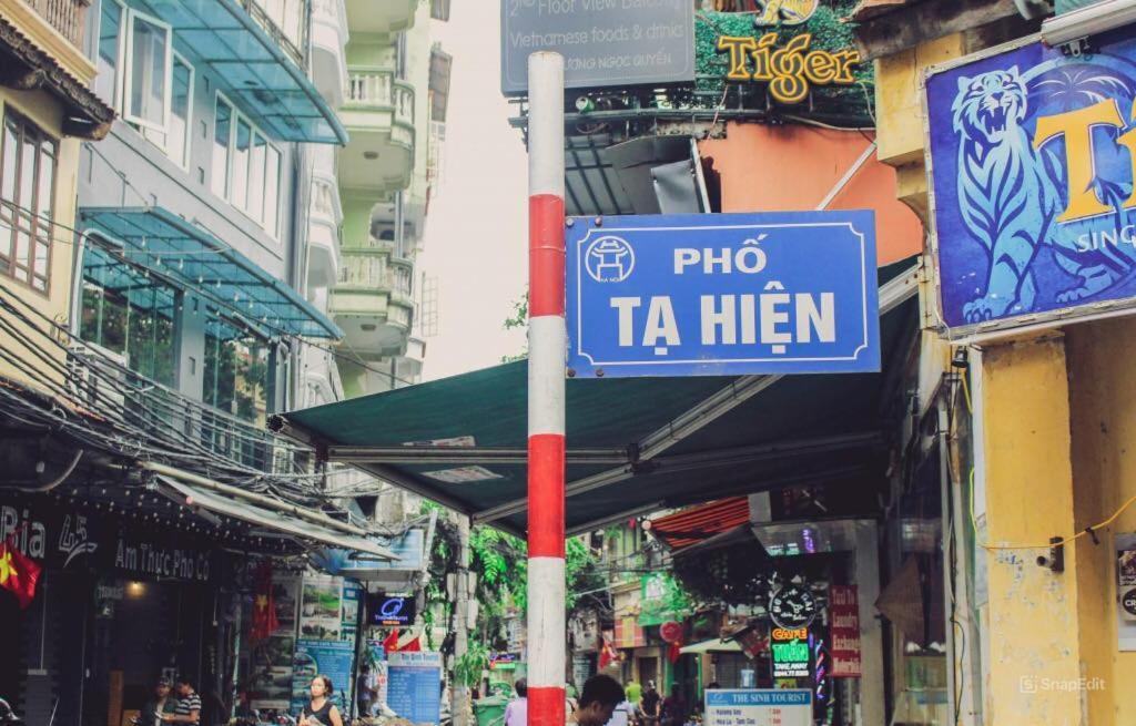 New Apart Hotel Hanoi Exteriör bild