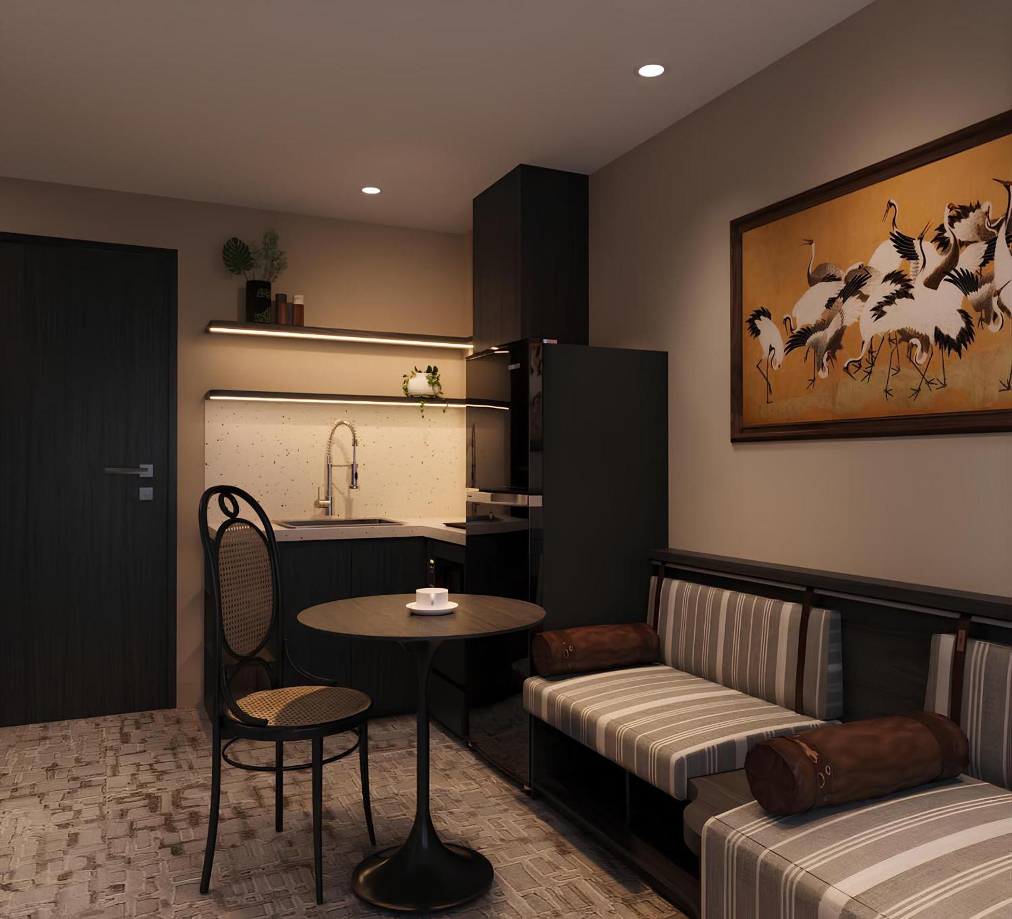 New Apart Hotel Hanoi Exteriör bild
